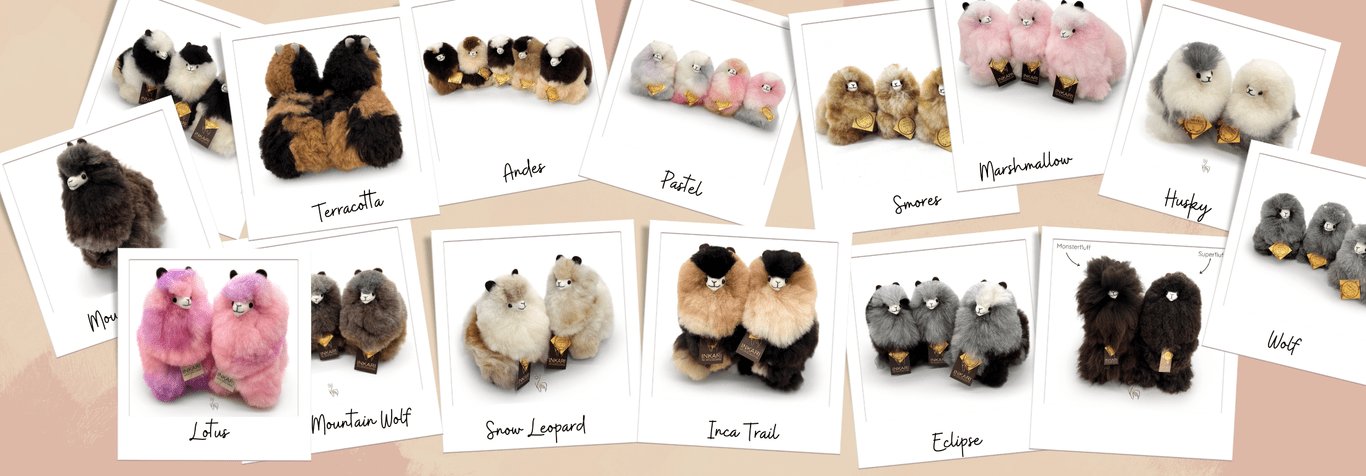 limited edition alpacas - alpaca wool - inkari alpaca - alpaca toys- alpaca presents - alpaca fairtrade gifts