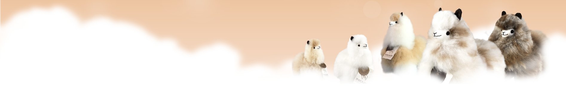 laying in a mountain of fluffy alpacas - by Inkari