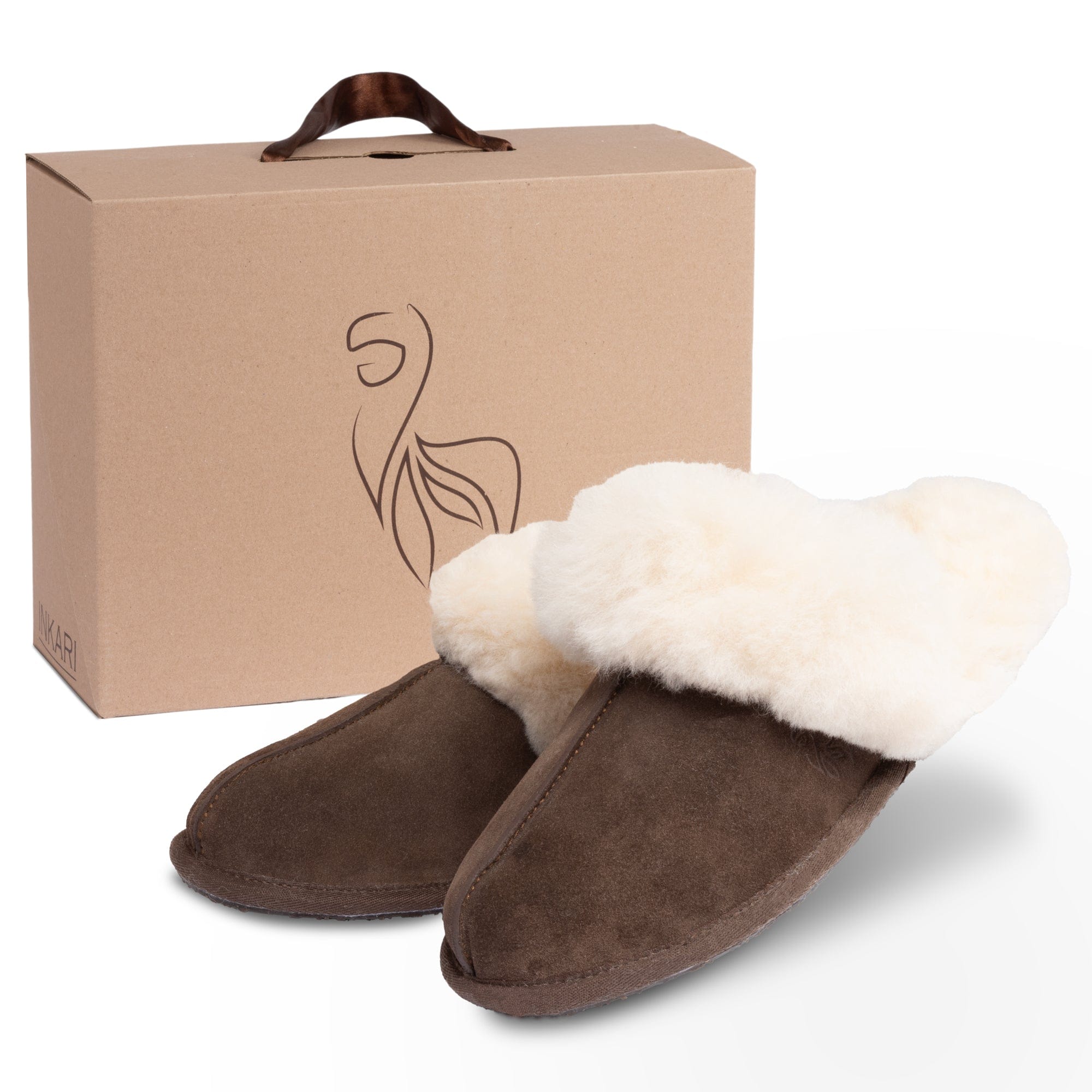 Cacao - Alpaca Wool Slippers