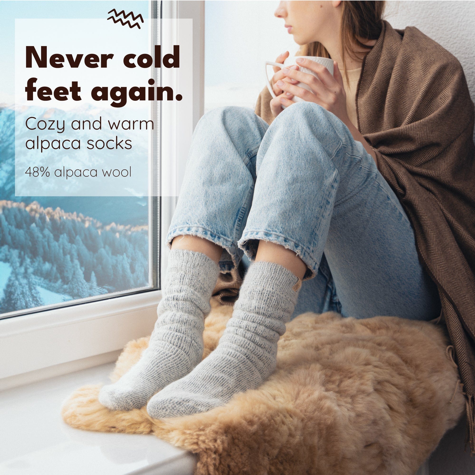 Thermal - Alpaca Socks - Maximum Cushion USA