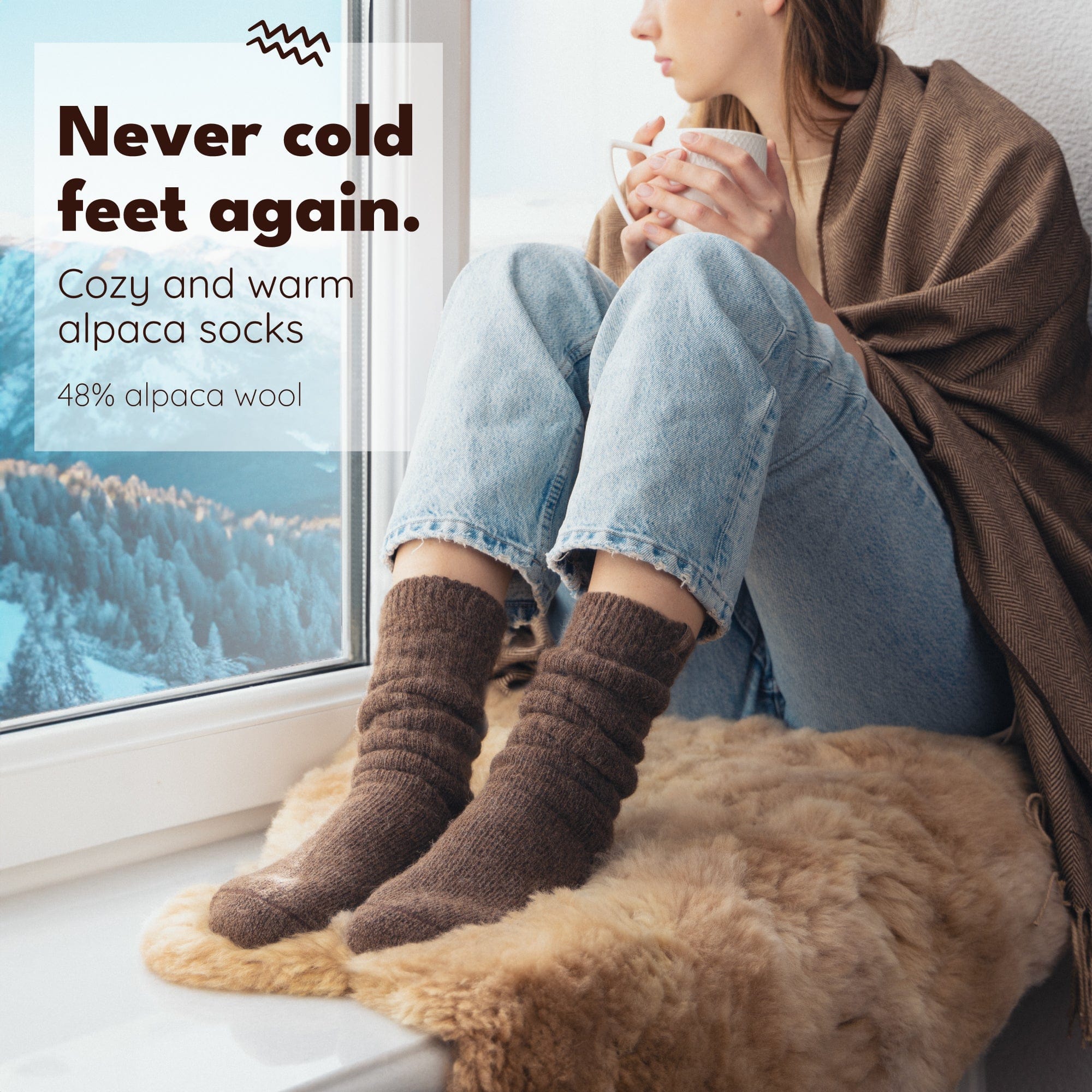 Thermal - Alpaca Socks - Maximum Cushion USA