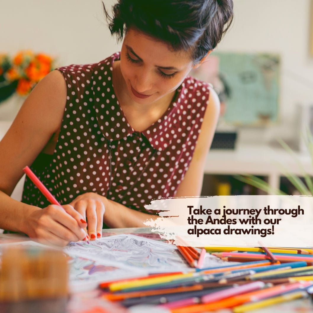 Alpaca Coloring Book