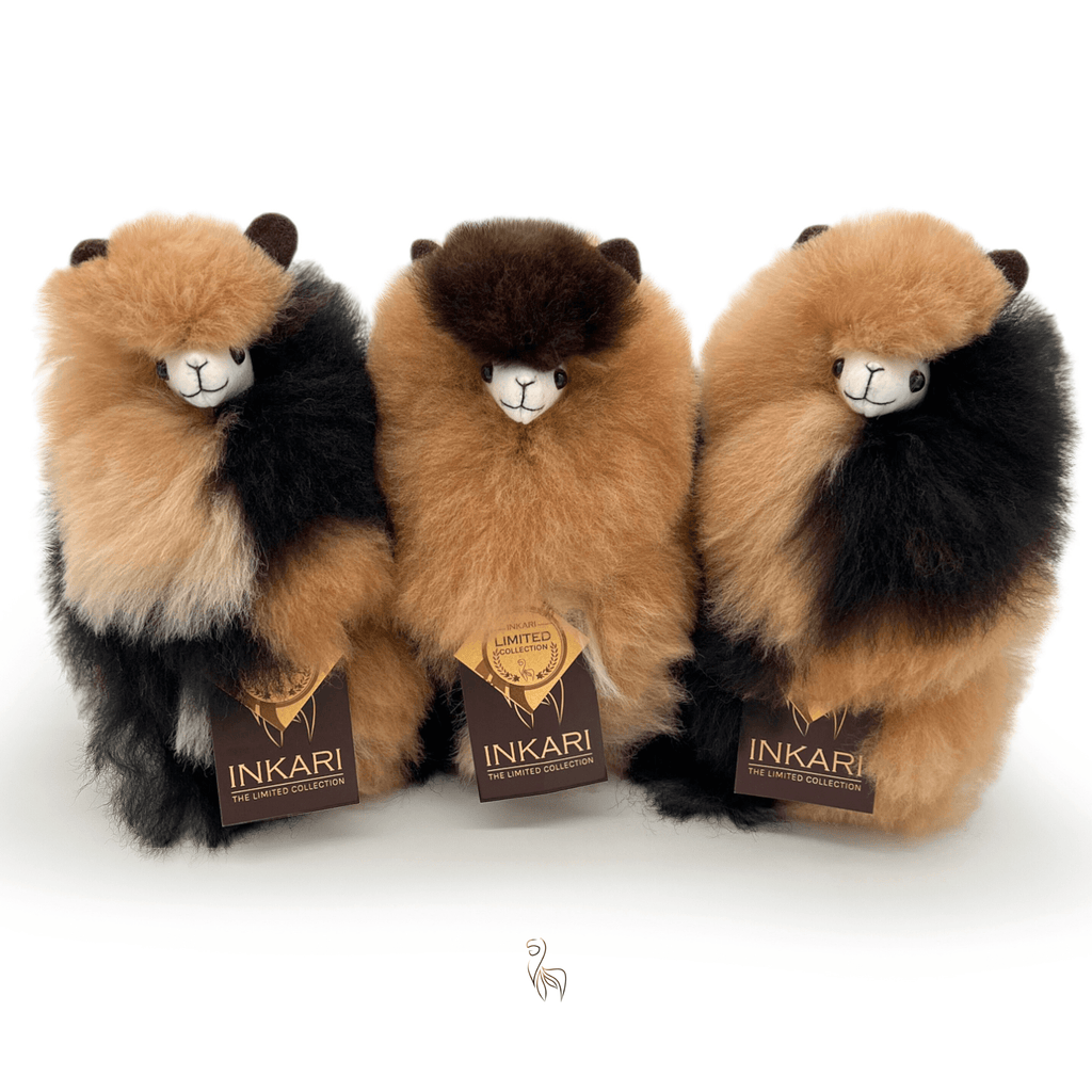 Inkari Alpaca Stuffed Animals - Limited Edition Snow Leopard