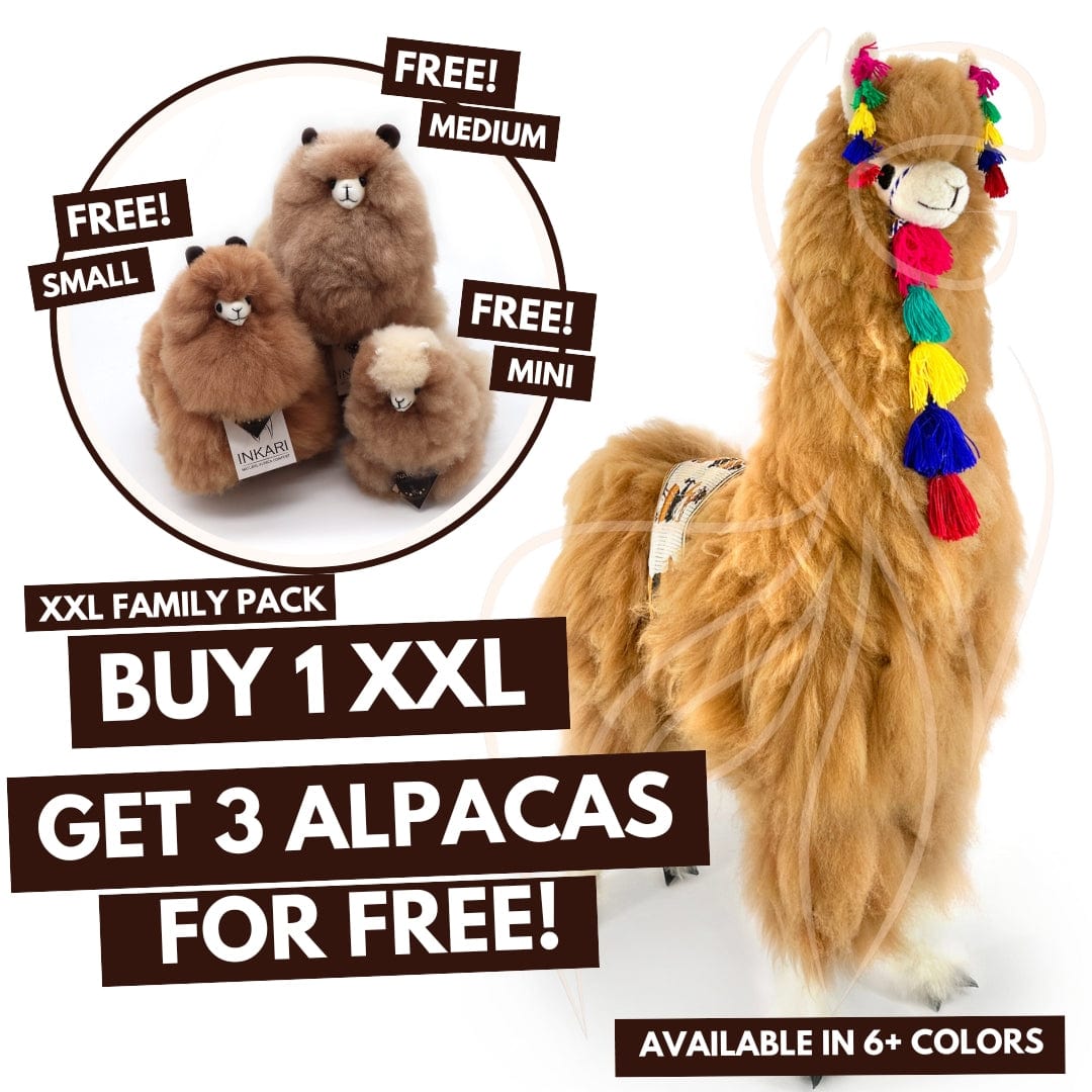 XXL Alpaca Toy - Stuffed Animal - Limited Edition (120cm)