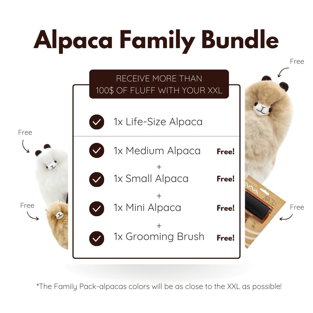 XXL Alpaca Toy - Stuffed Animal - Limited Edition (120cm)