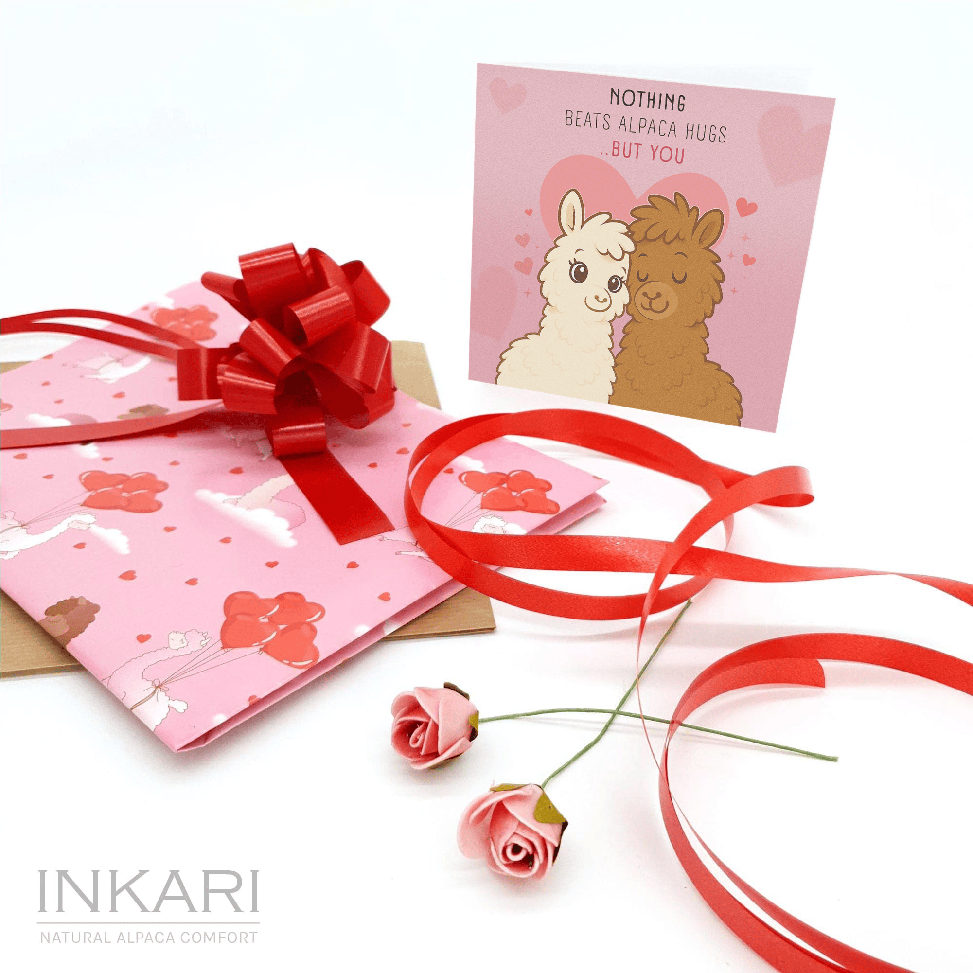 Alpaca Love Gift Wrapping Kit