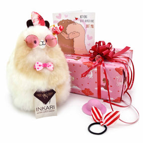 Box of Fluff - Love - Small Alpaca Toy