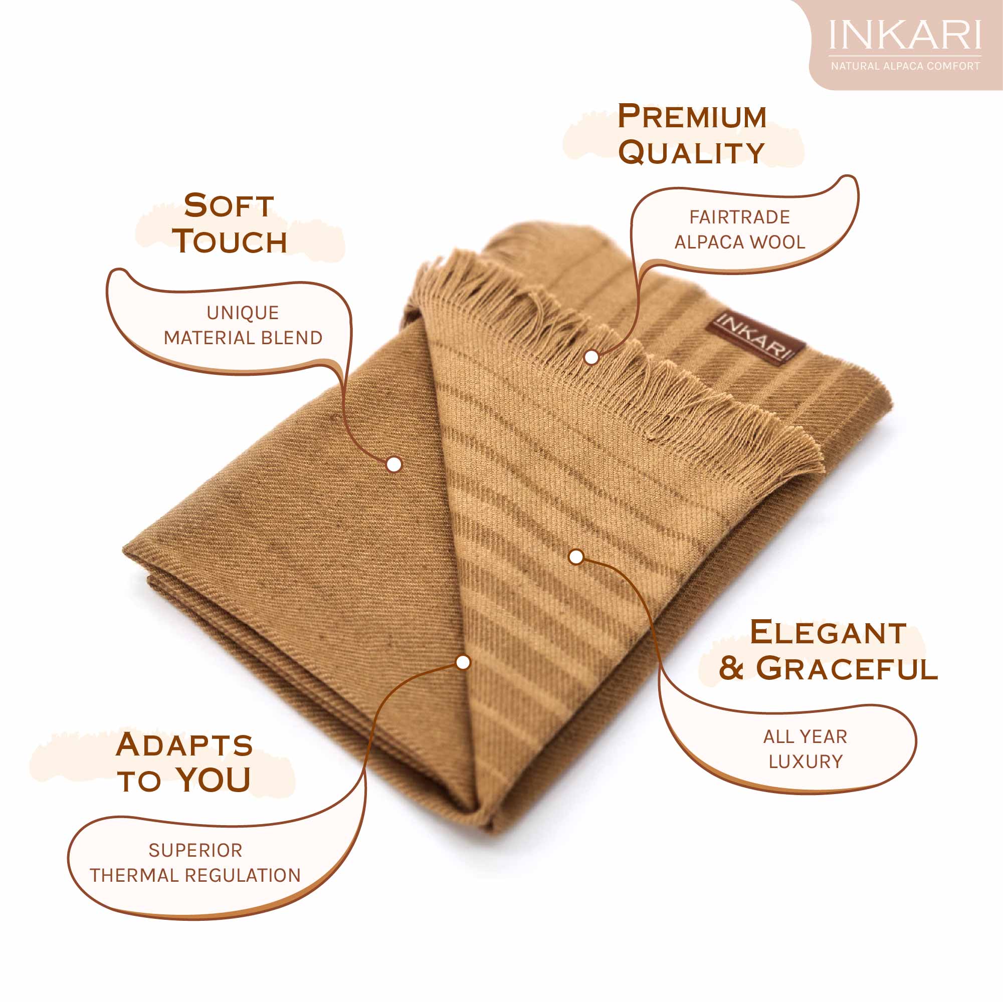Alpaca Pashmina - Nazca