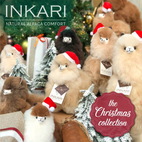 Alpaca Gift Sets ❤ SMALL ❤ Christmas - Stuffed Animal - alpaca gift - hypoallergenic - inkari.