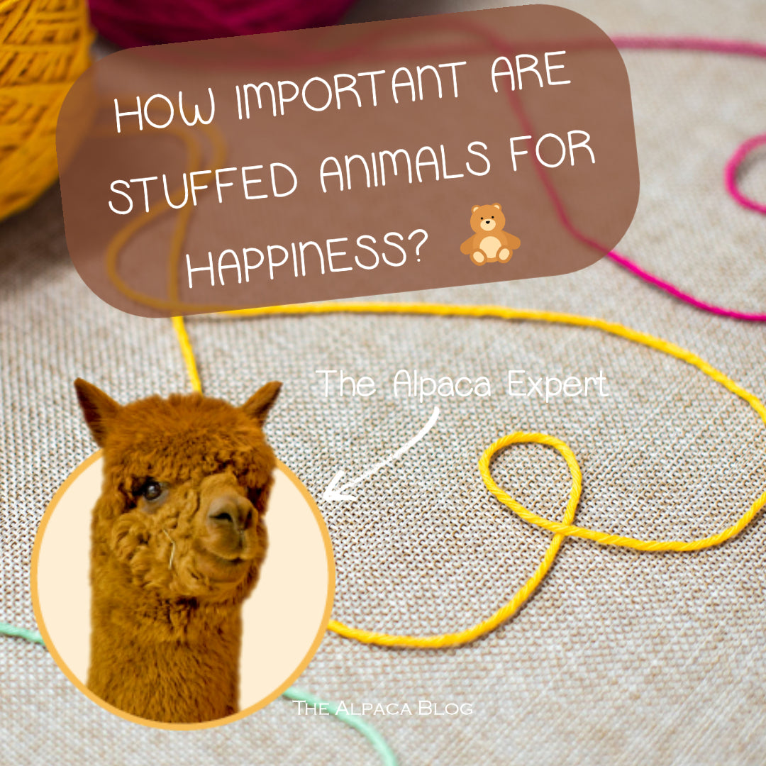 Why do alpaca stuffed animals make us happy?