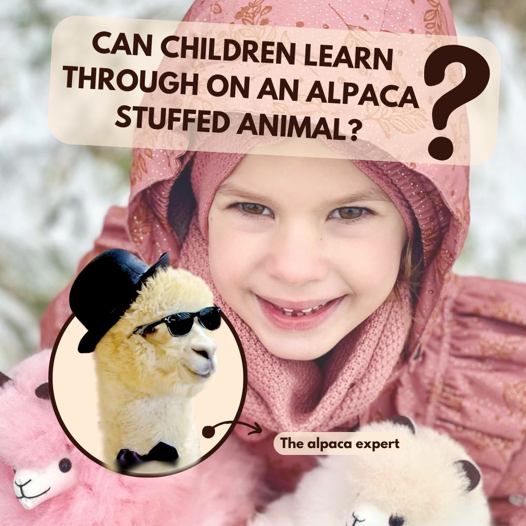Can Children learn through on an Alpaca Stuffed Animal?