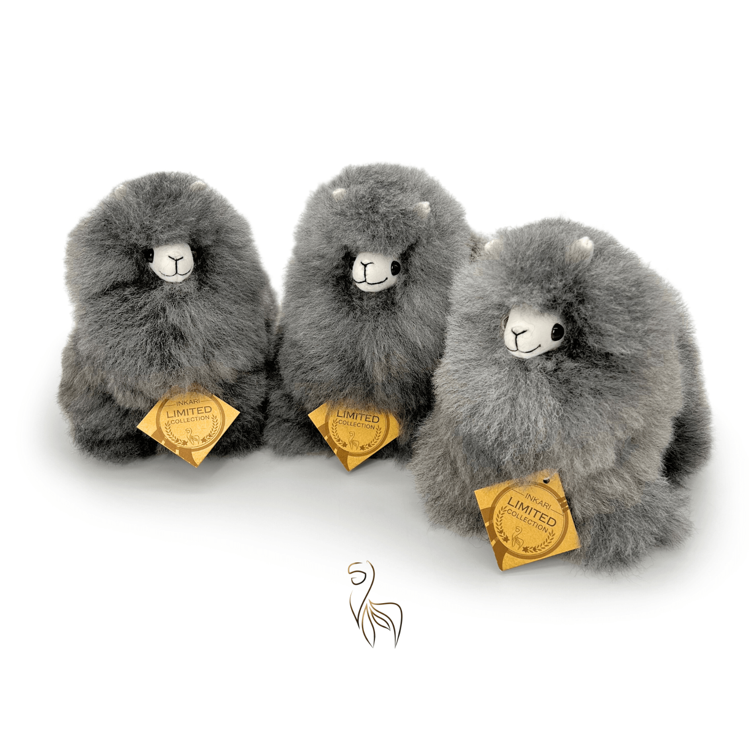 Wolf - Mini Alpaca Toy (15cm) - Limited Edition