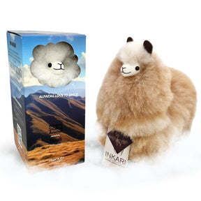 Naturals - Small (23cm) - Alpaca Stuffed Animal