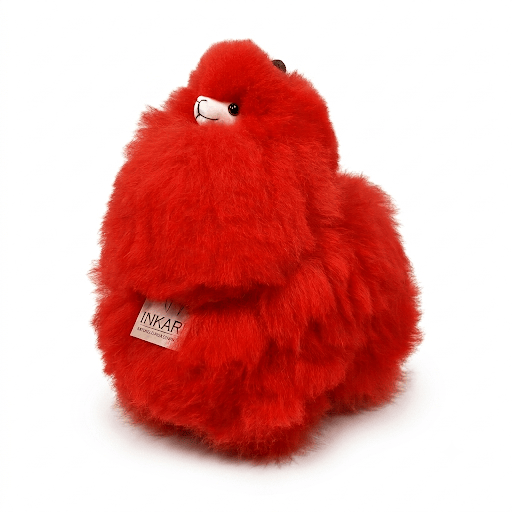 Regenbogen – Cherry Pop – Alpaka-Stofftier USA