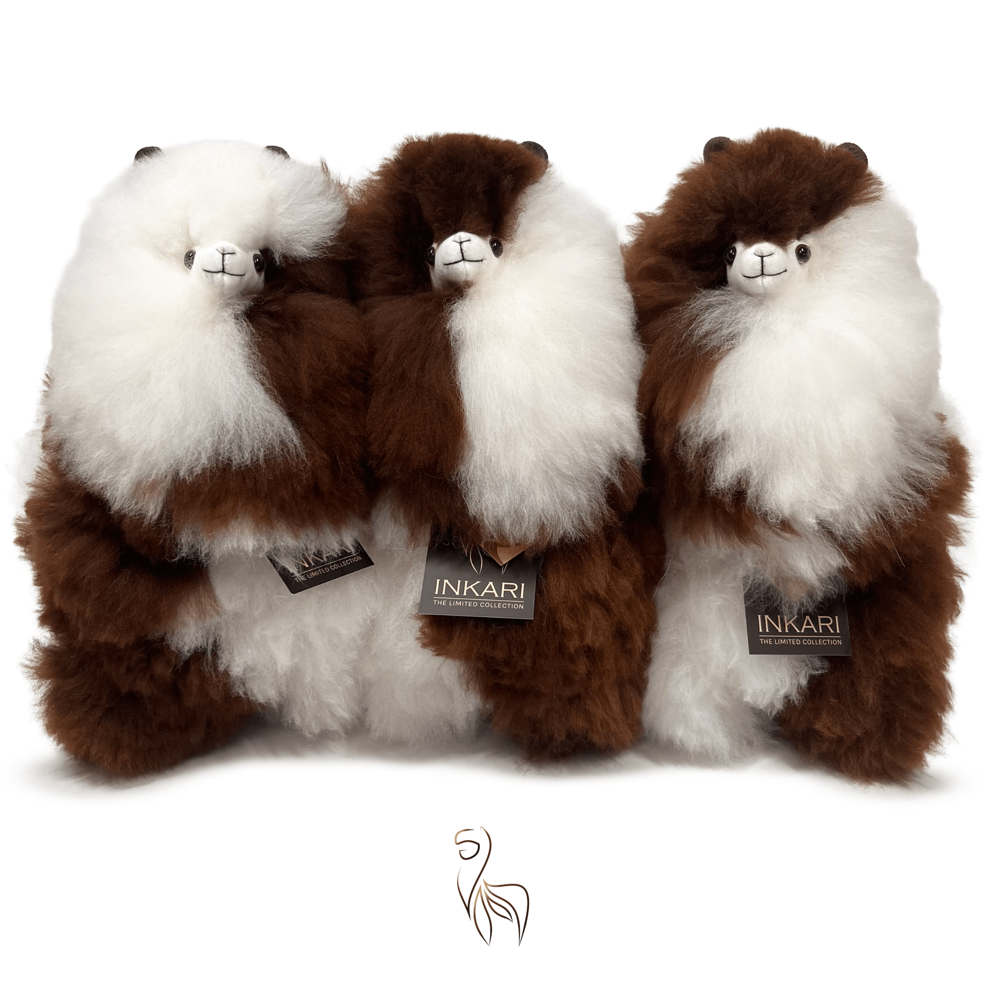 Inkari Alpaca Stuffed Animals - Limited Edition Chocolate Syrup
