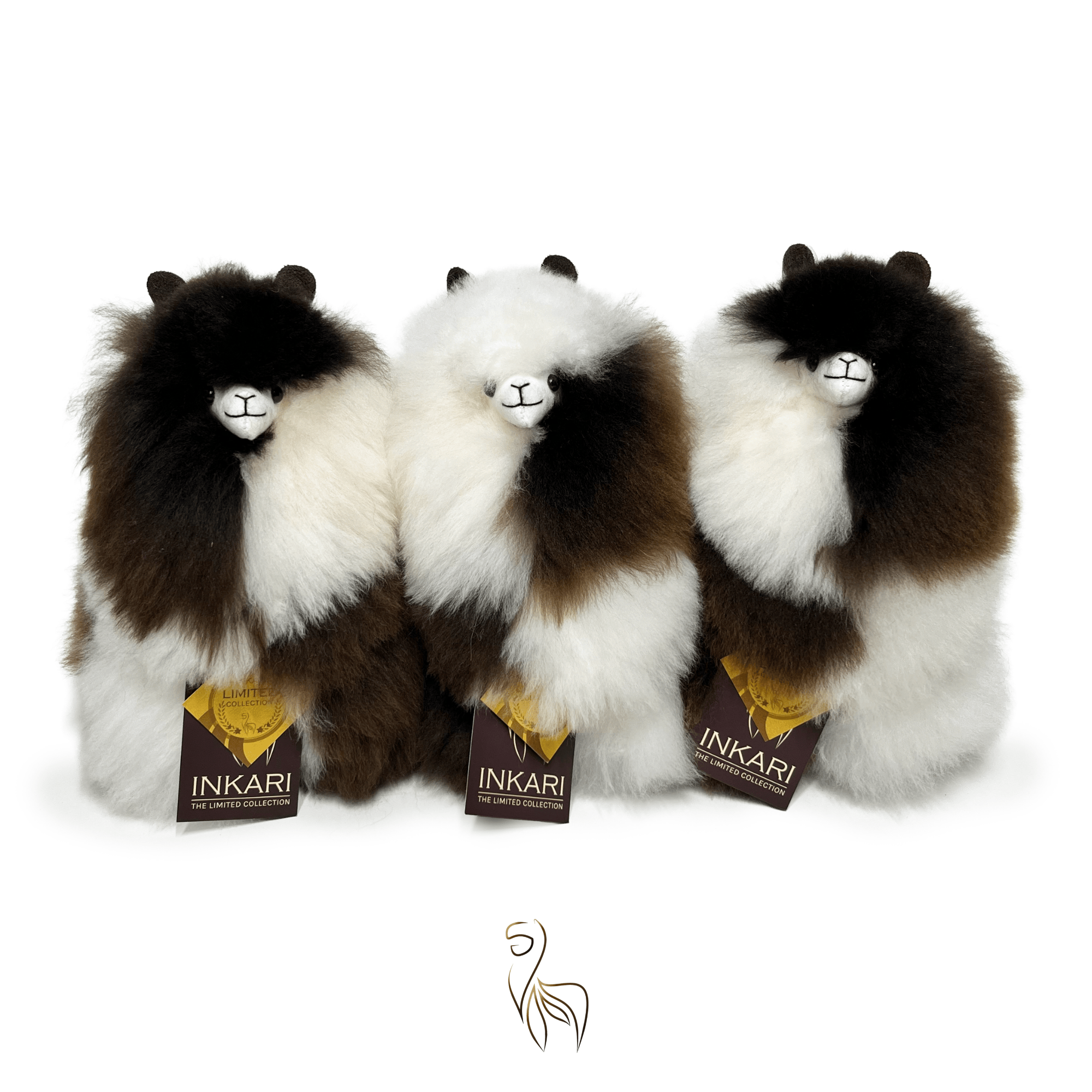 Limited Edition - Brown Panda - Alpaca Stuffed Animal
