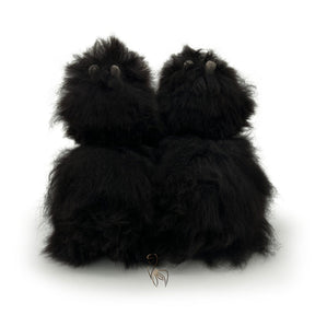 Monsterfluff - Black Panther - Medium Alpaca Toy (32cm) - Limited Edition