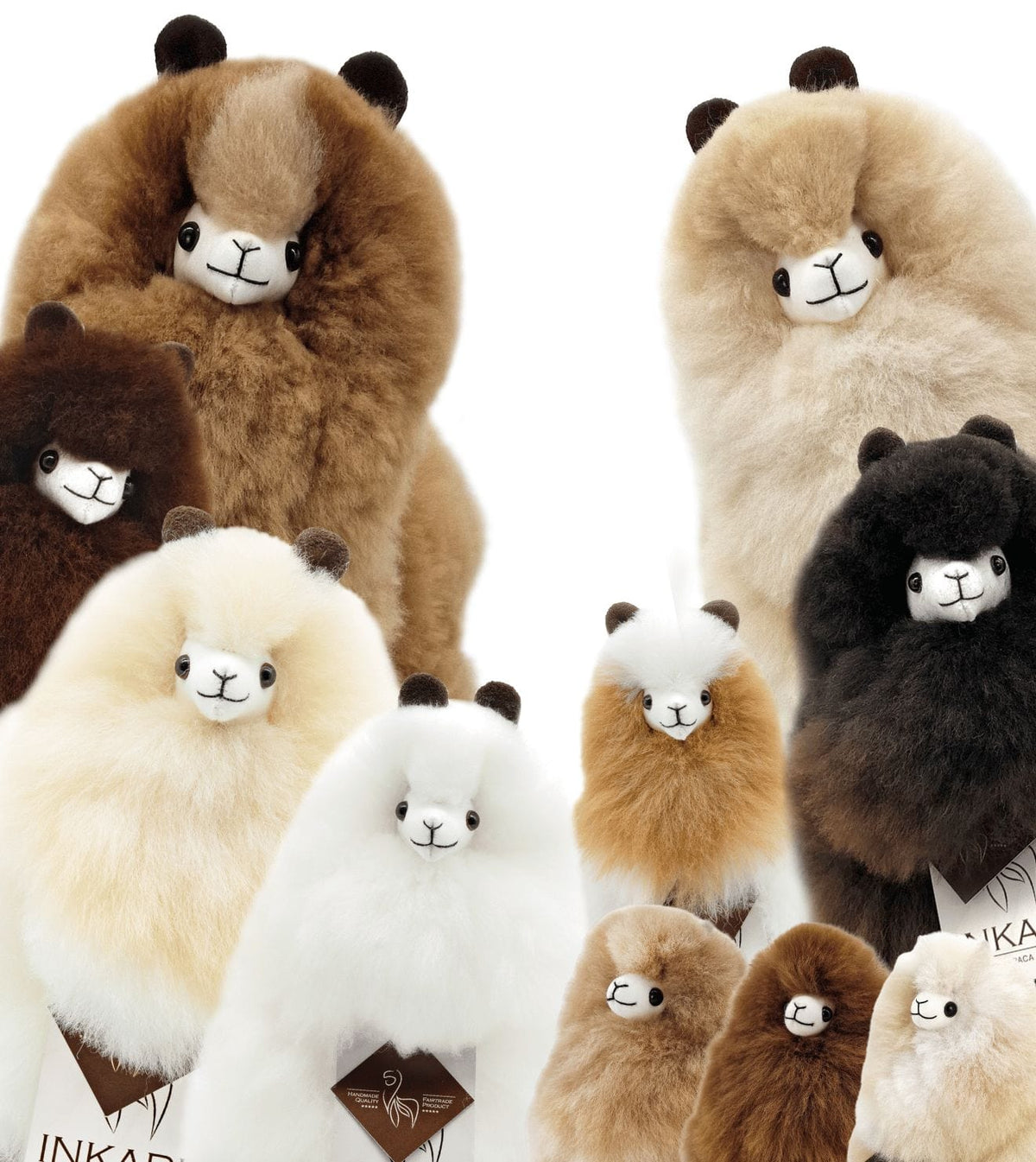 Inkari Alpaca Stuffed Animals | All Sizes & Colors | Inkari