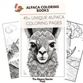 Alpaca Coloring Book