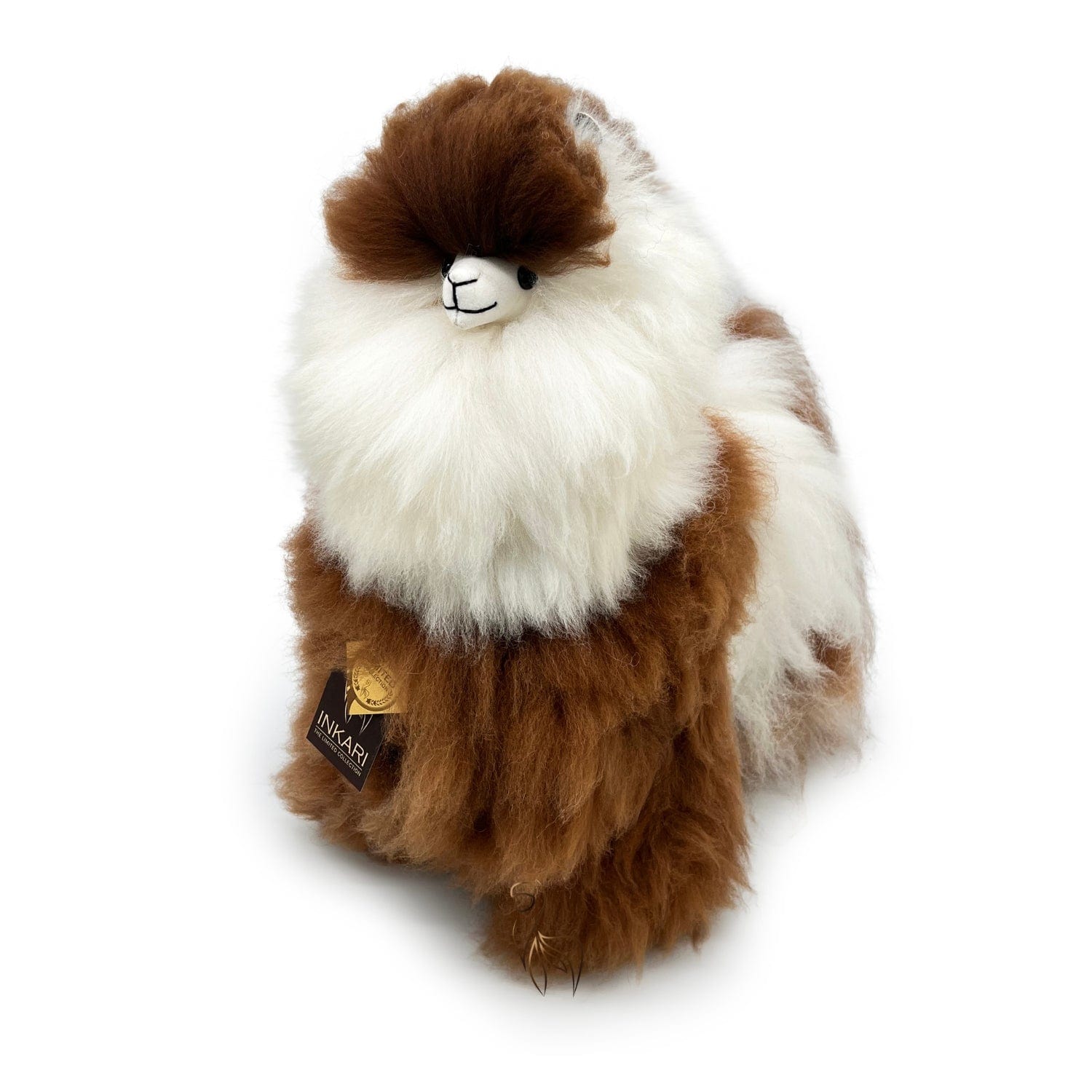 Fluff Monster - Chocolate Syrup - Large Alpaca Toy (50cm)