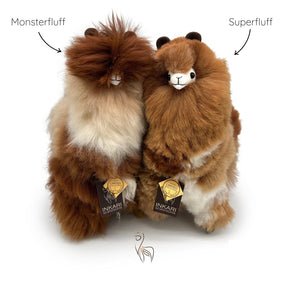 Fluff Monster - Coatimundi - Groot alpacaspeelgoed (50cm)