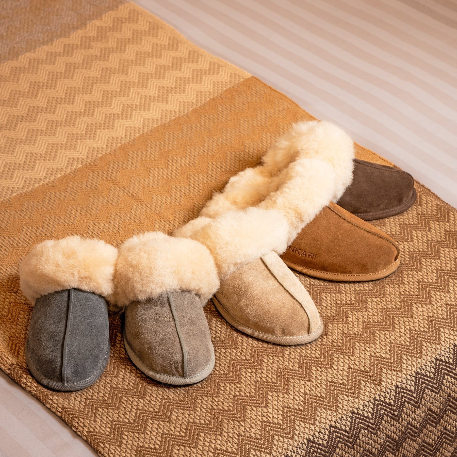 Desert - Alpaca Wool Slippers