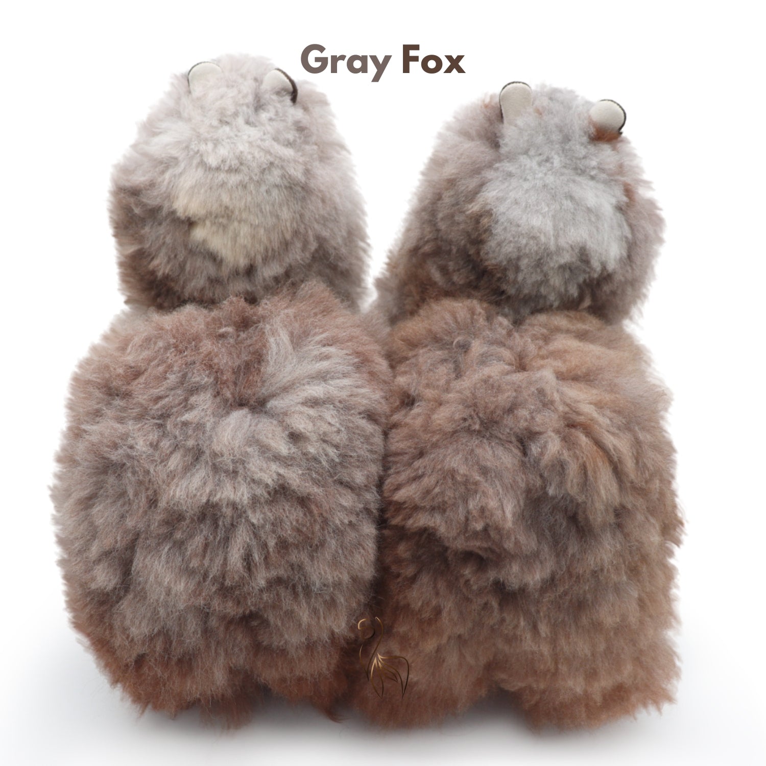 Gray Fox - Large Alpaca Toy (50cm) - Limited Edition