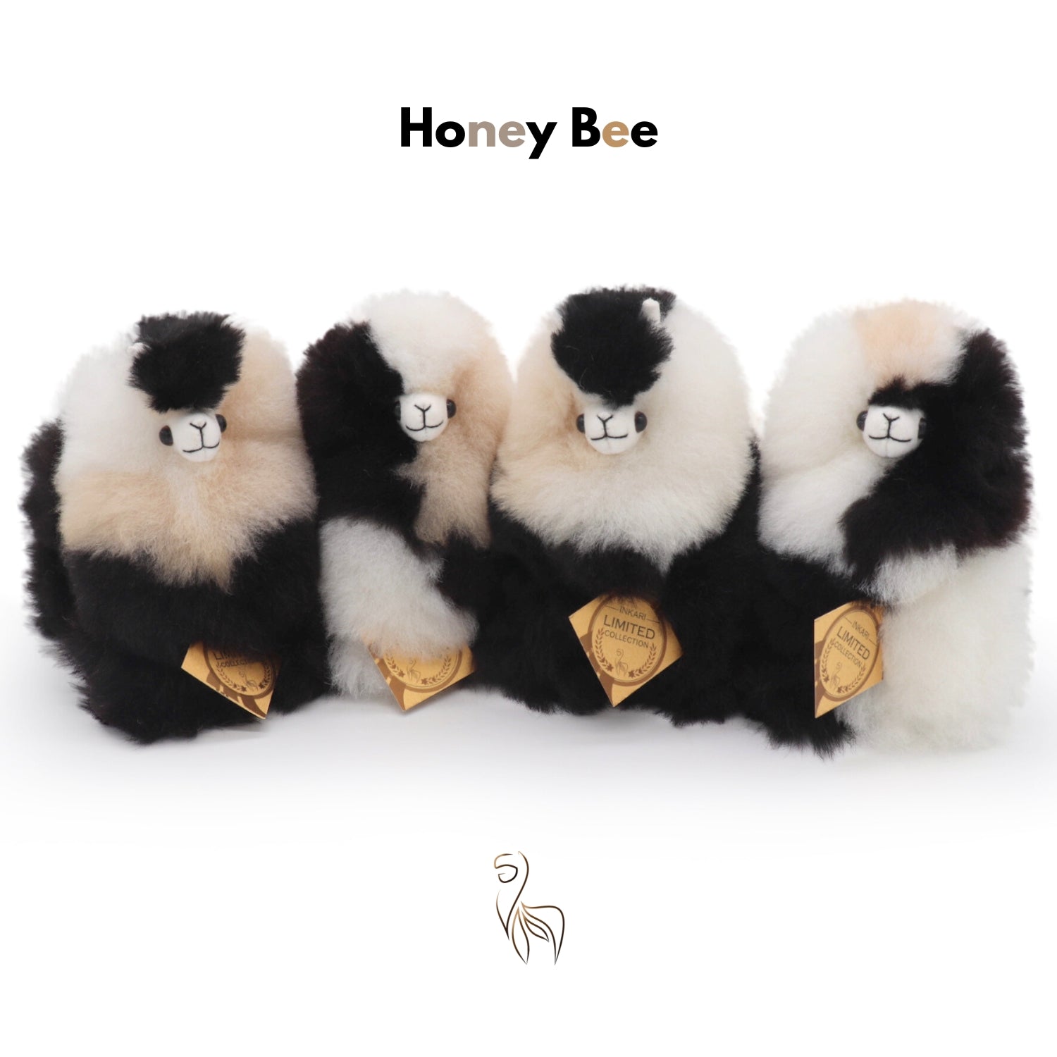 Honey Bee - Mini Alpaca Toy (15cm) - Limited Edition