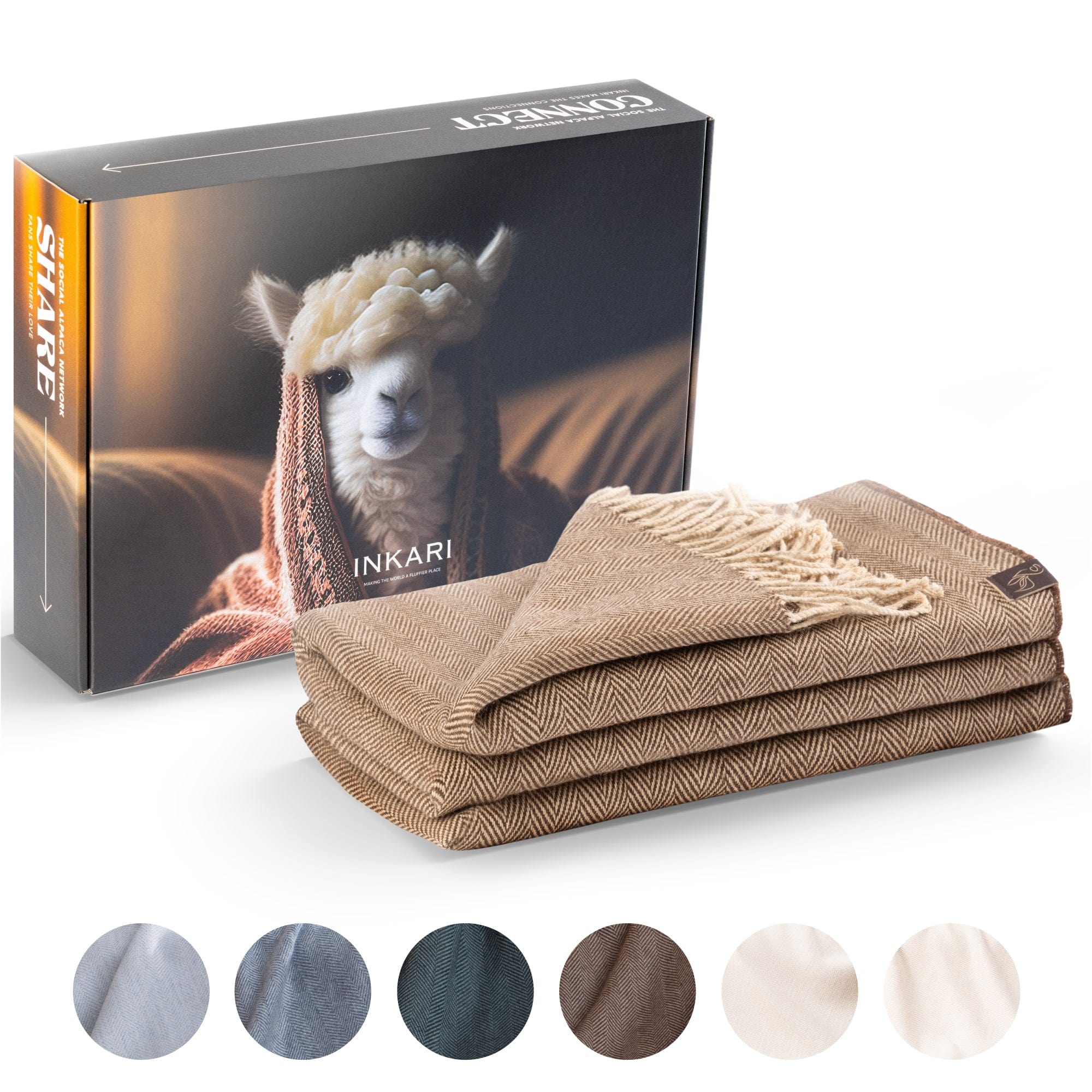 Alpaca & Wool Andes Throw Afghan, popular All Natural, Eco-Friendly