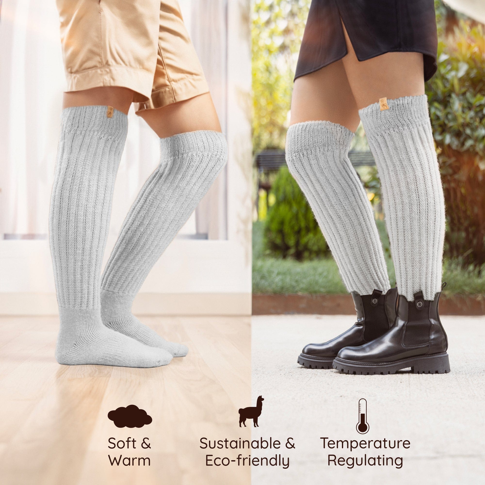 Over-the-Knee - Alpaca Socks