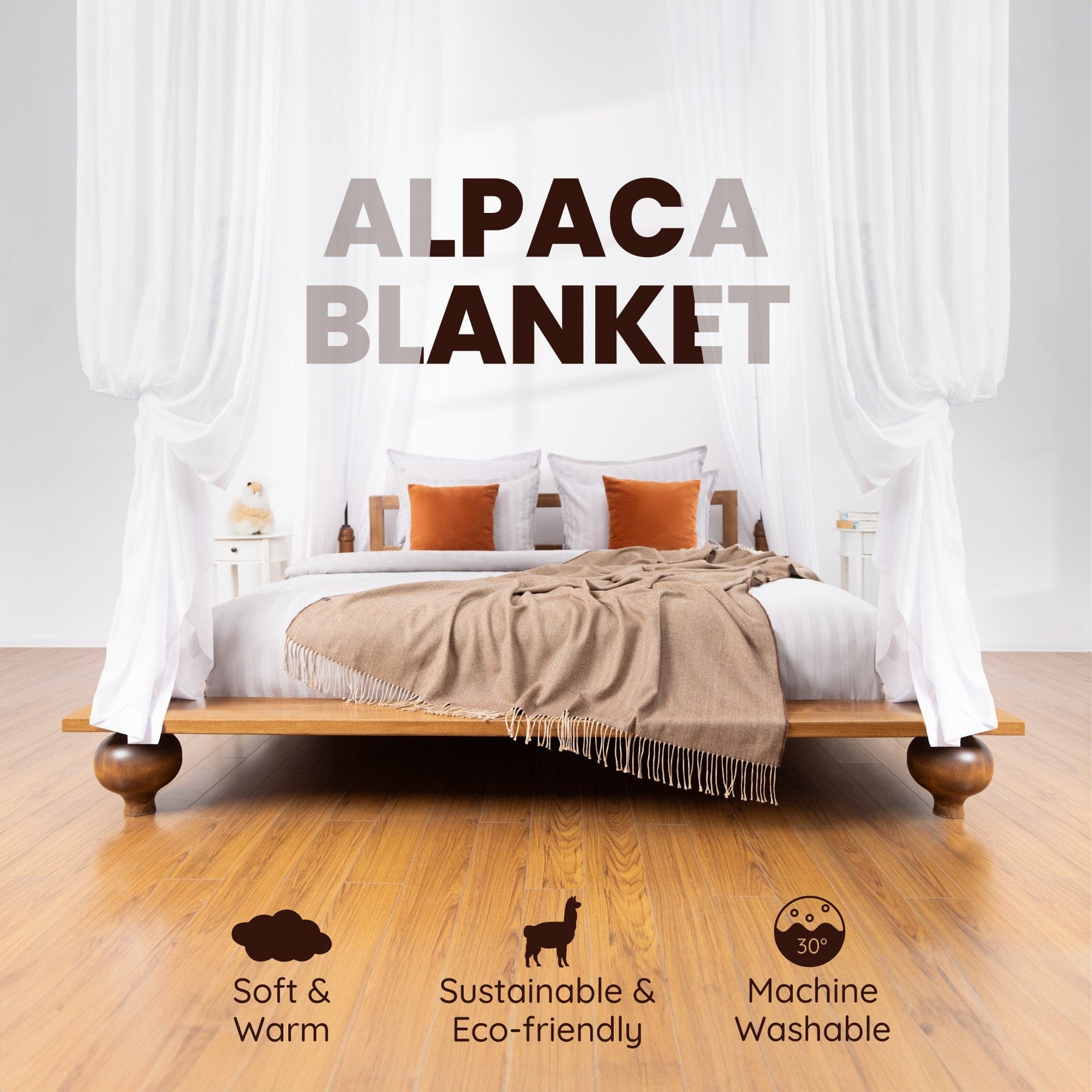 Alpaca fleece in bedding, a bold innovation