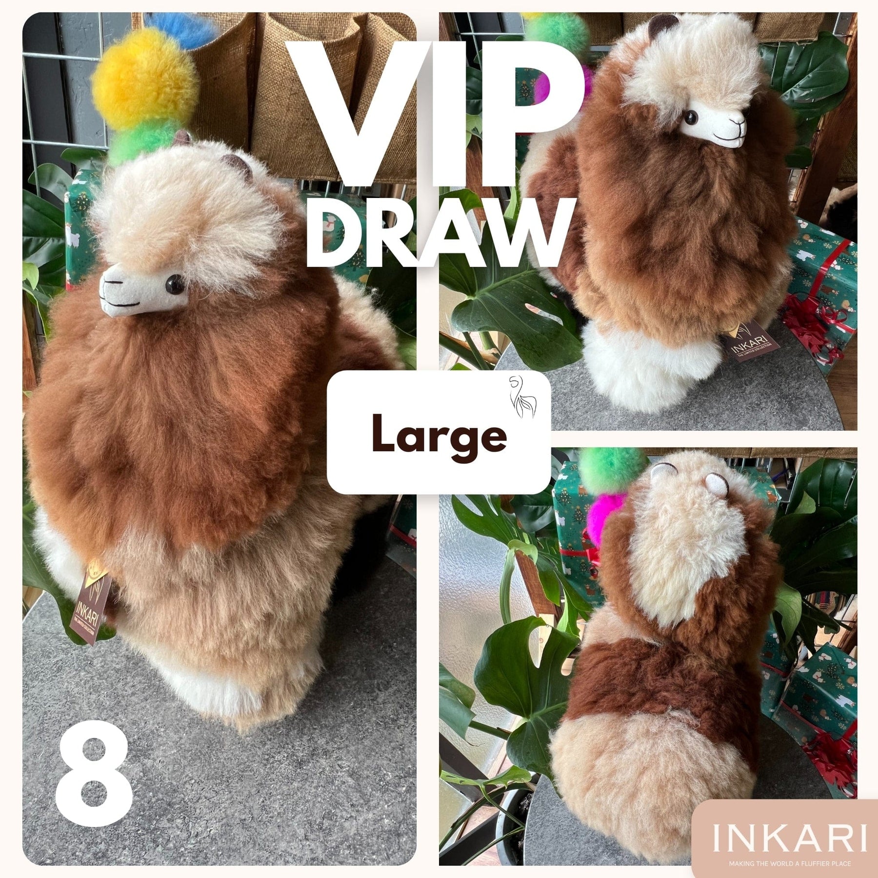 Tirage VIP - Moyen, Grand, XL & XXL - Alpaca Toys