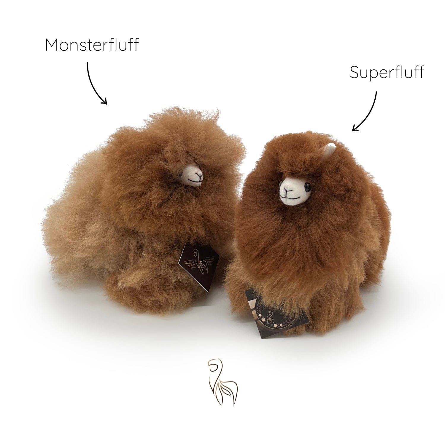 Fluff Monsters - Mini (15 cm) - Peluche di alpaca