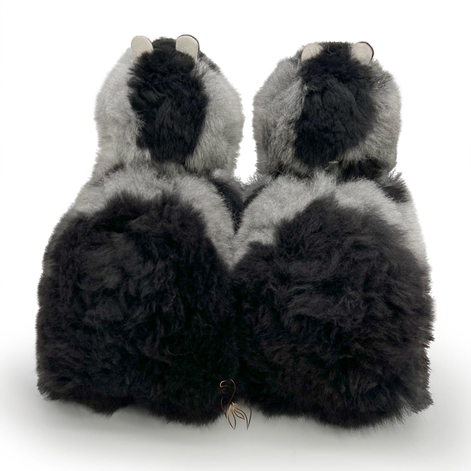 Grauer Fuchs – mittelgroßes Alpaka-Spielzeug (32 cm) – limitierte Auflage
