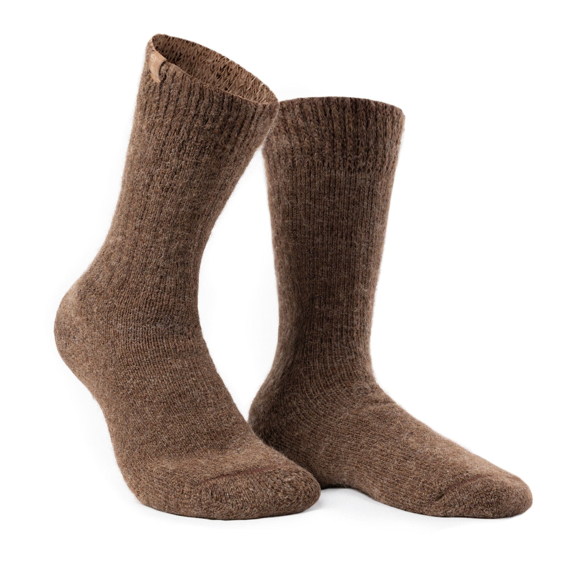 Source of Envy - Cable Knit 100% Alpaca Socks for Women