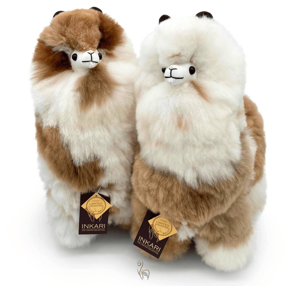 Koperen Wolf - Groot alpacaspeelgoed (50 cm) - Beperkte editie