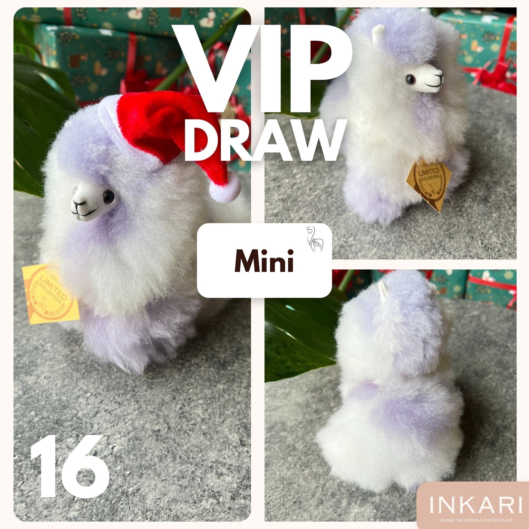 Sorteo VIP - Mini y Pequeño - Alpaca Toys