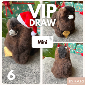 VIP-Verlosung – Mini und Klein – Alpaka-Spielzeug