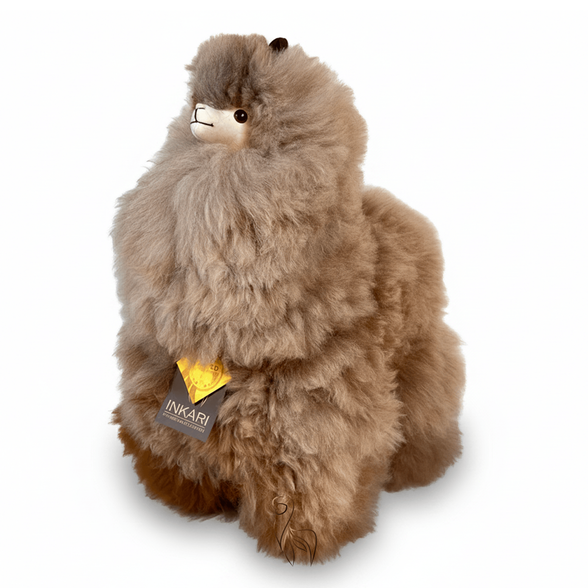 Limited Edition - Mountain Wolf - Large - Alpaca Stuffed Animal