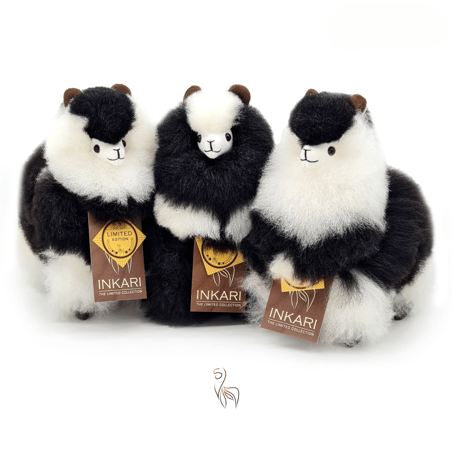 Oreo  - Small Alpaca Toy (23cm) - Limited Edition