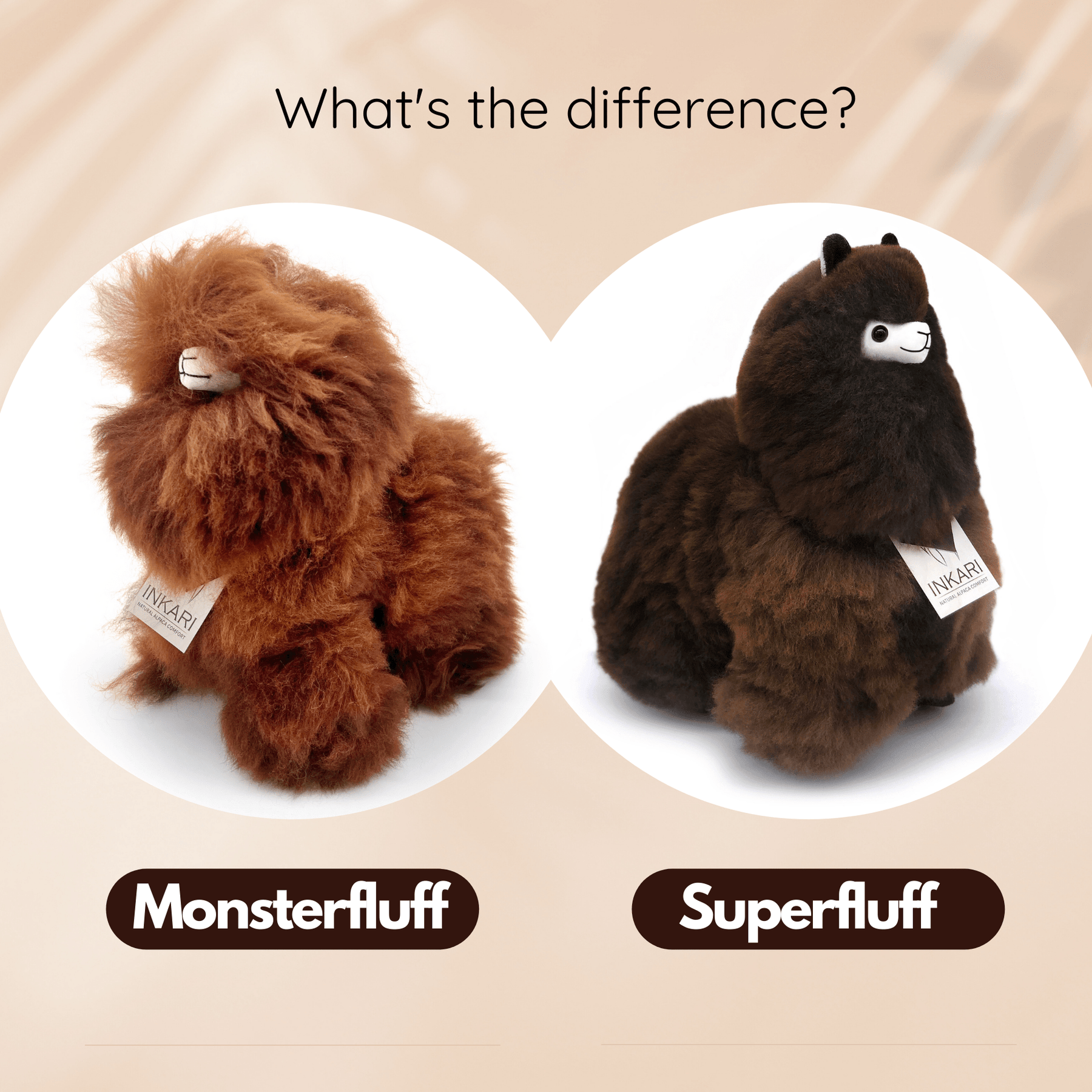 Monsterfluff - Medium (32cm) - Alpaca Stuffed Animal