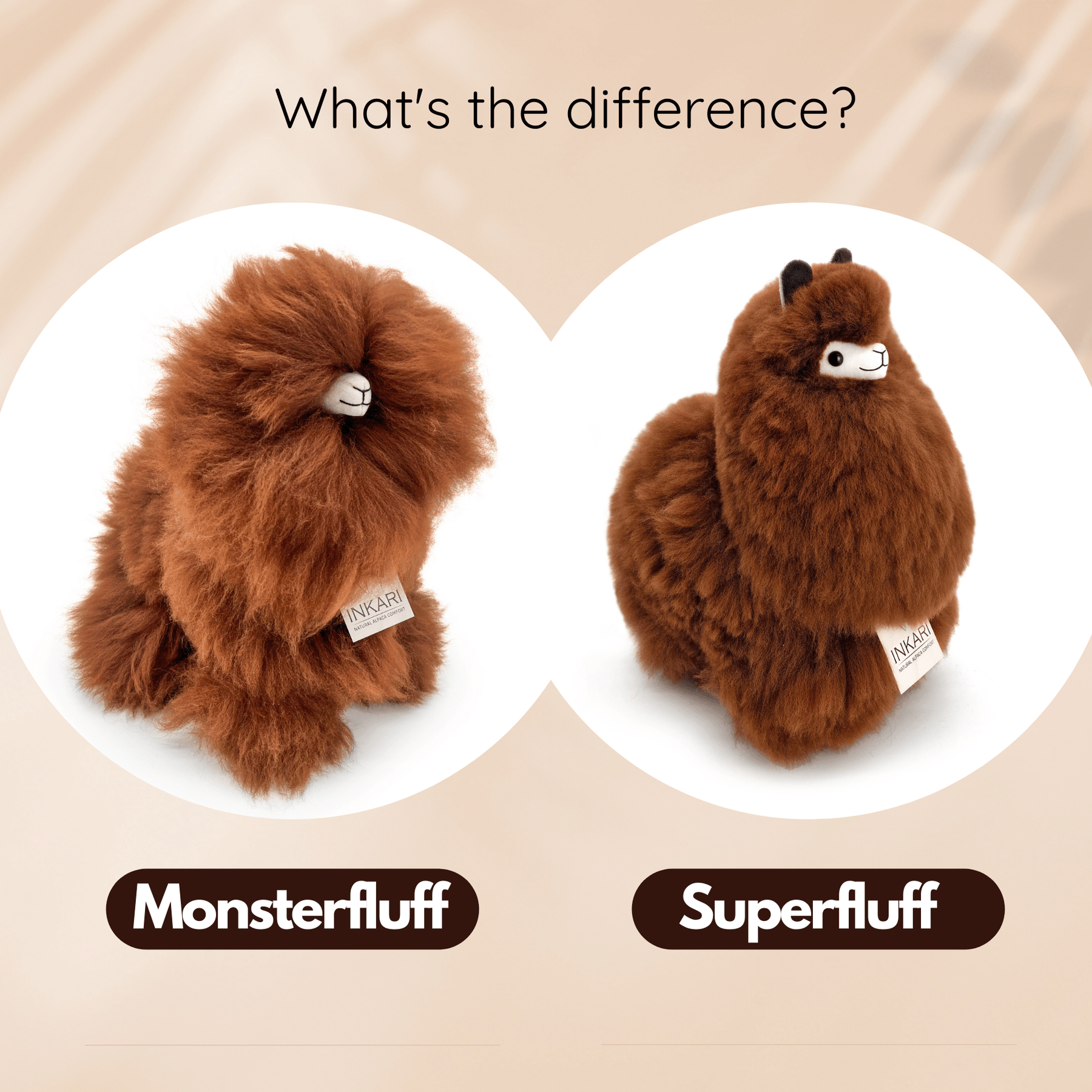 Monsterfluff - Medium (32cm) - Alpaca Stuffed Animal