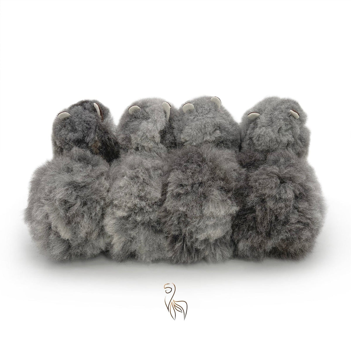 Dark Wolf - Klein alpacaspeelgoed (23 cm) - Beperkte editie