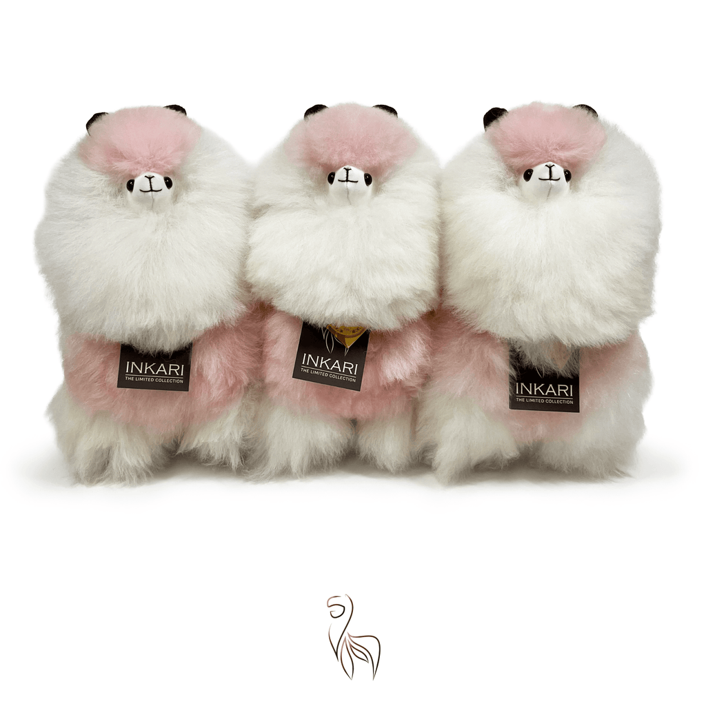 Inkari Alpaca Stuffed Animals - Limited Edition Pink Crocus