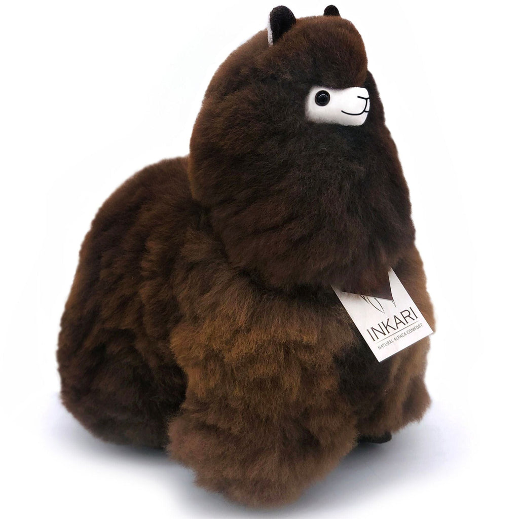 Inkari Alpaca Stuffed Animals - Naturals Cacao