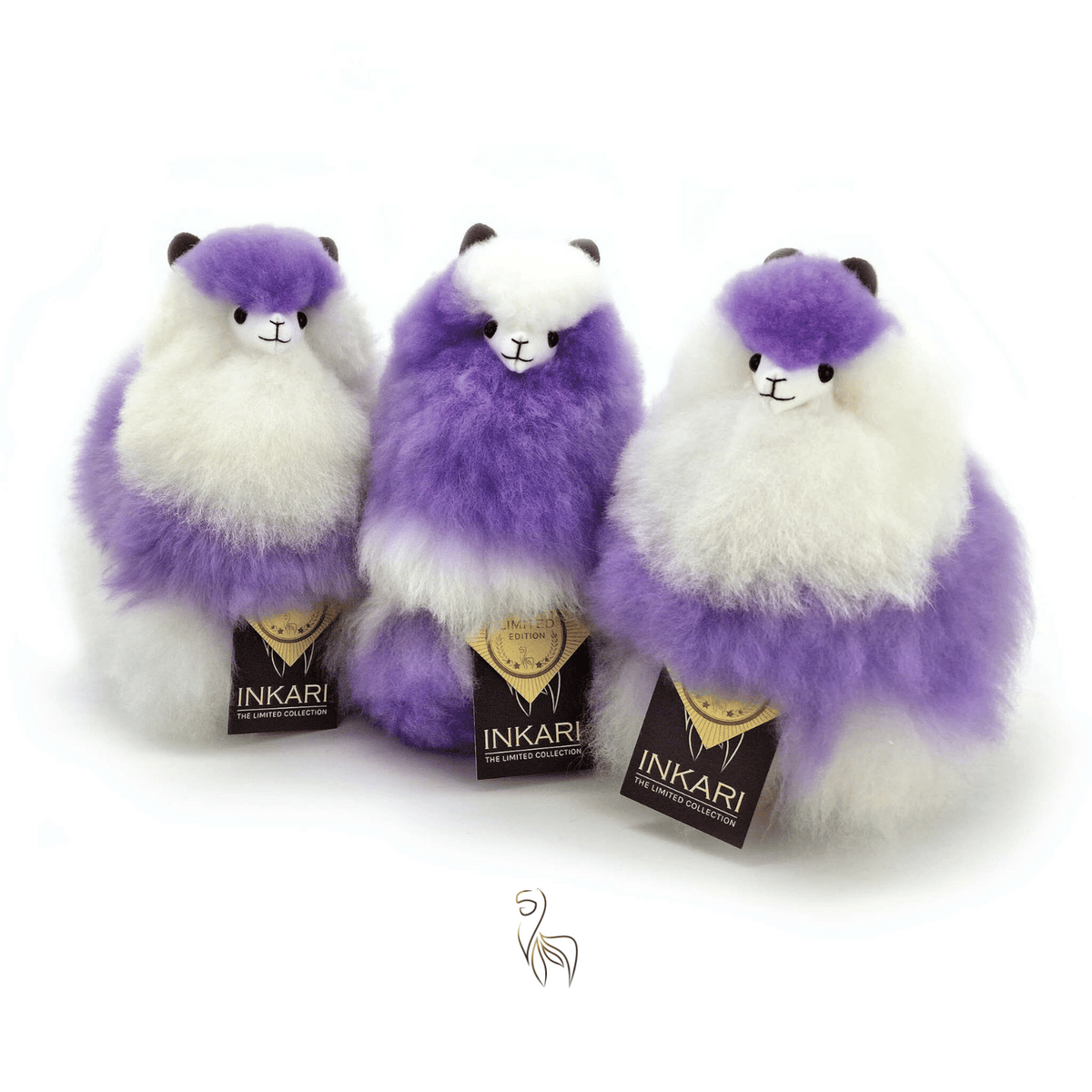 Inkari Alpaca Stuffed Animals - Limited Edition Purple Crocus