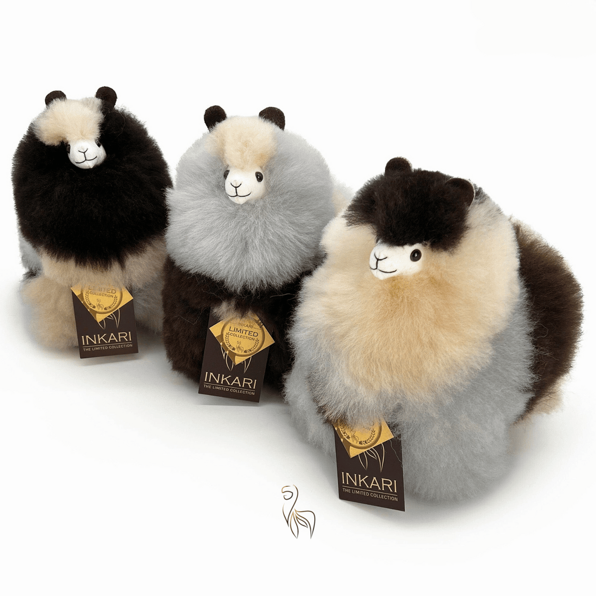 Winter Badger - Small Alpaca Toy (23cm) - Limited Edition