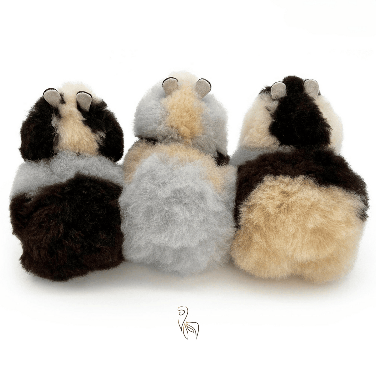 Winter Badger - Klein alpacaspeelgoed (23 cm) - Limited Edition