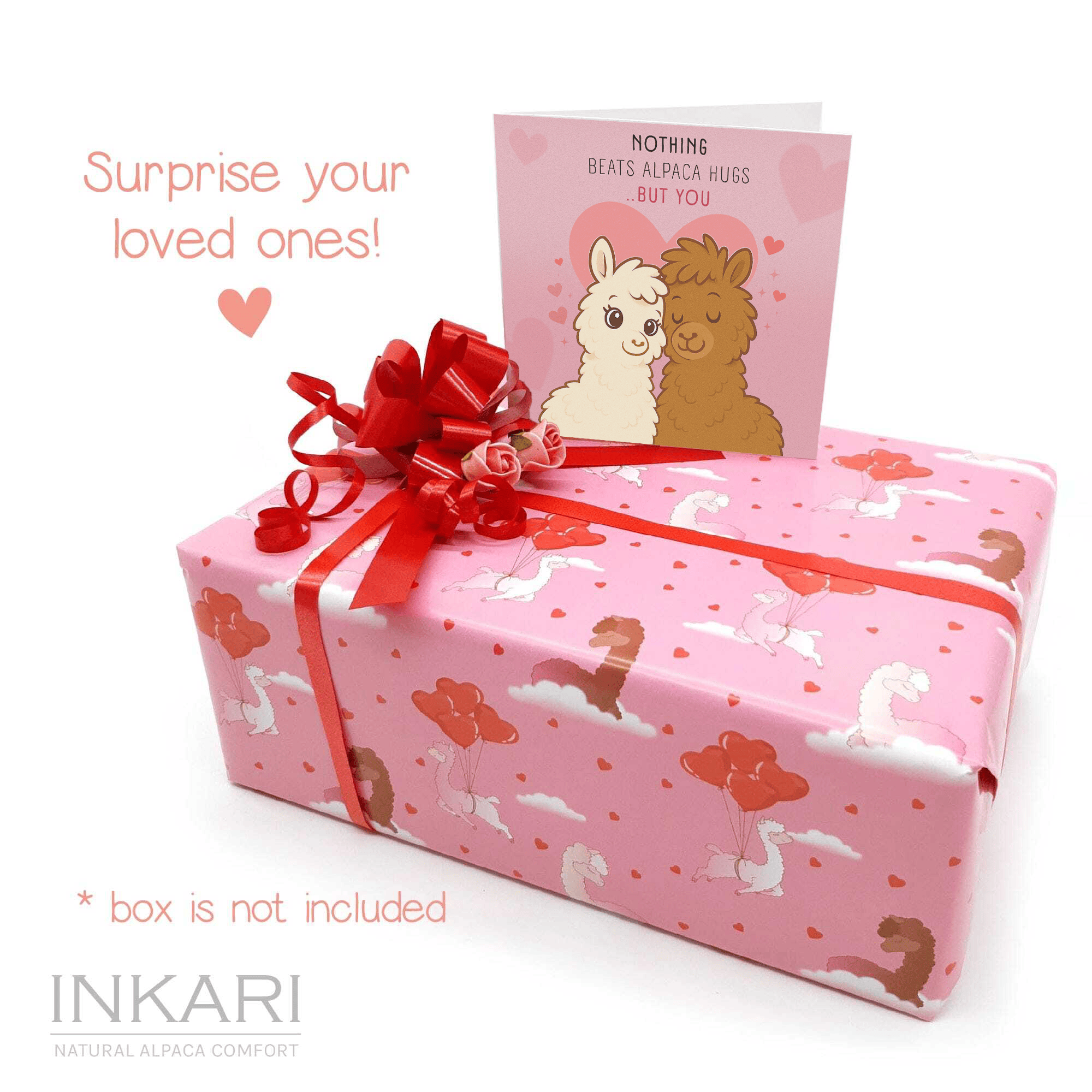 Alpaca Love Gift Wrapping Kit