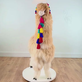 XXL Alpaca Toy - Stuffed Animal - Life-size - Stress Relief